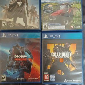 6 ps4 Games